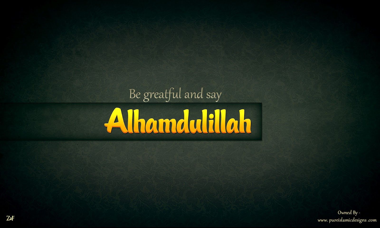 Alhamdulillah HD Islamic Wallpaper The Path To Salvation