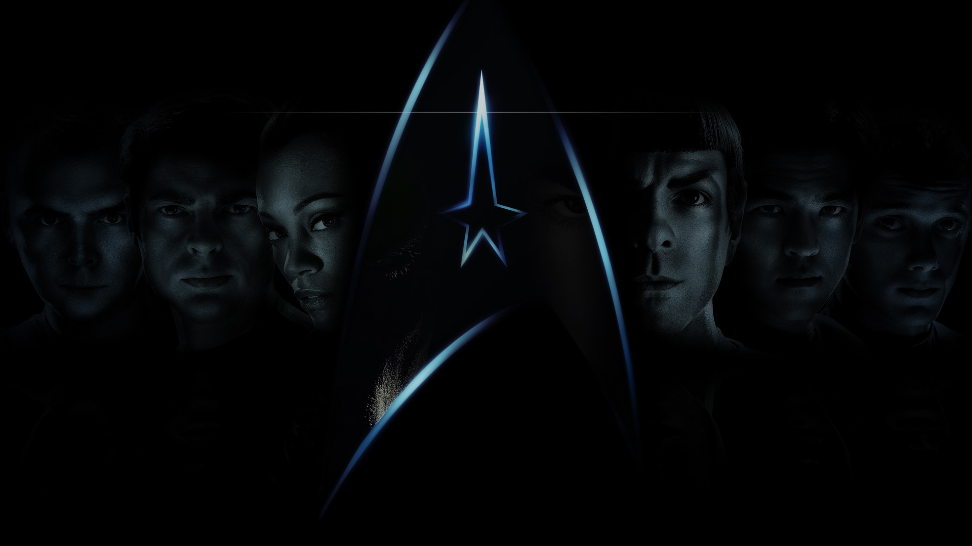 Voyager Widescreen Logo Star Trek Full HD Desktop Wallpaper