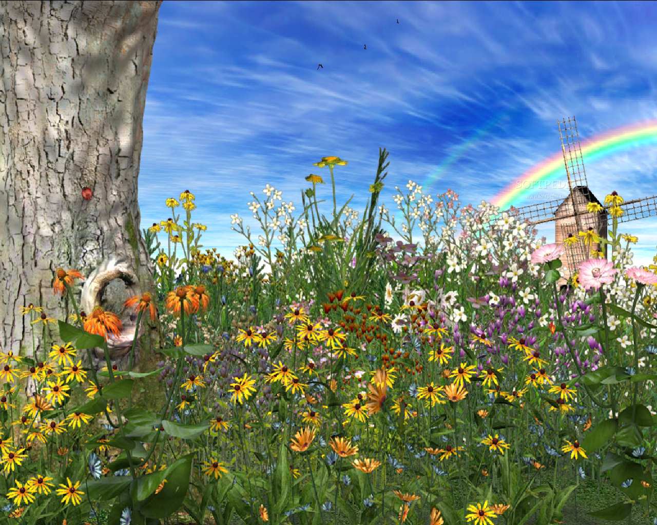 Spring Time Animated Screensaver Screenshots