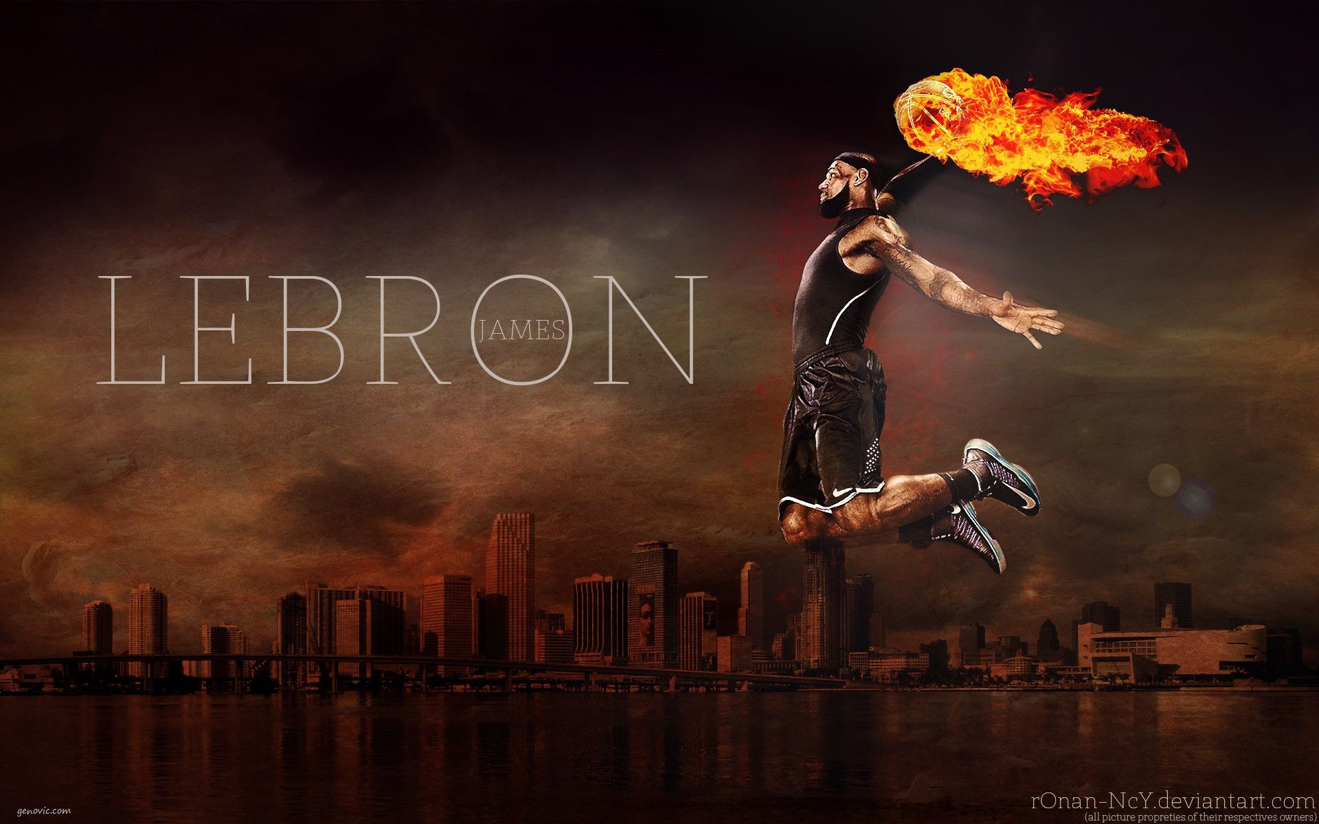 Cool Lebron James Wallpaper Dunk HD Genovic