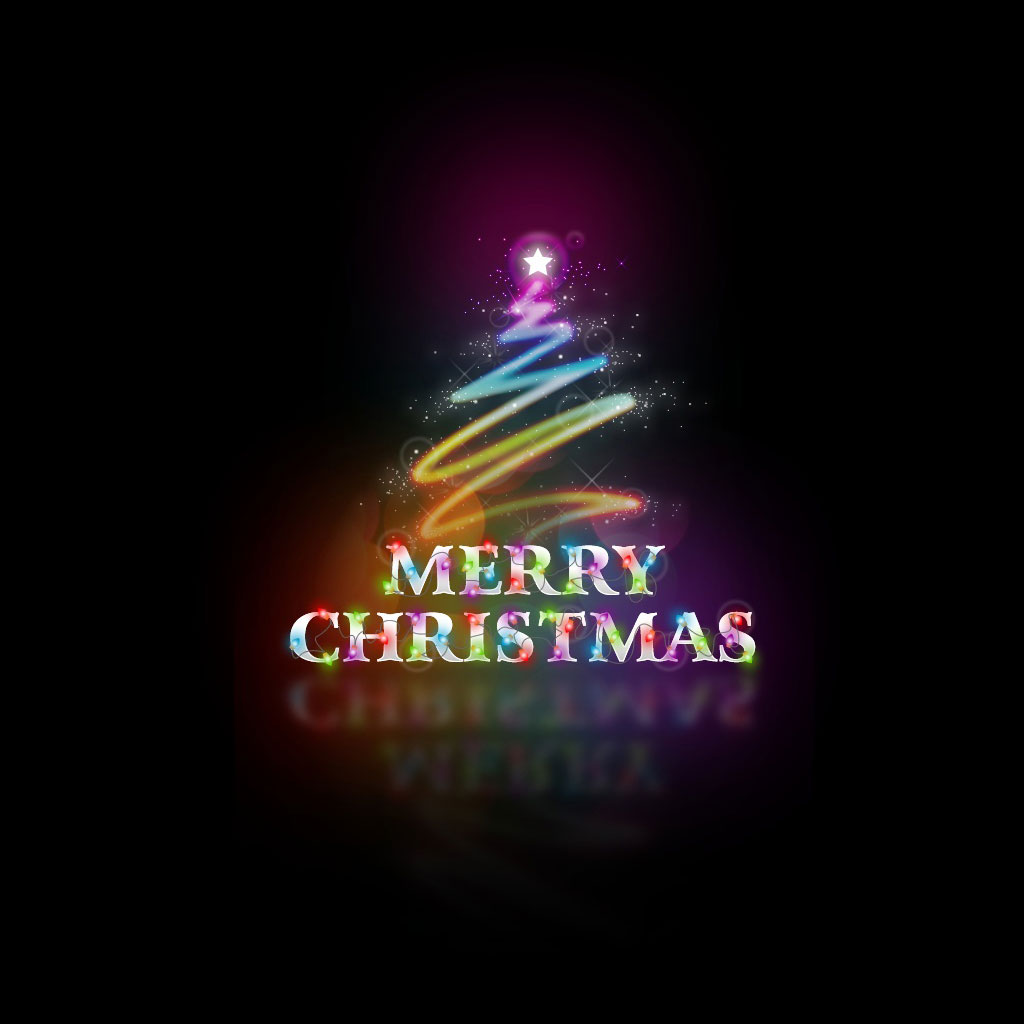 iPad Wallpaper Christmas Tree Mini