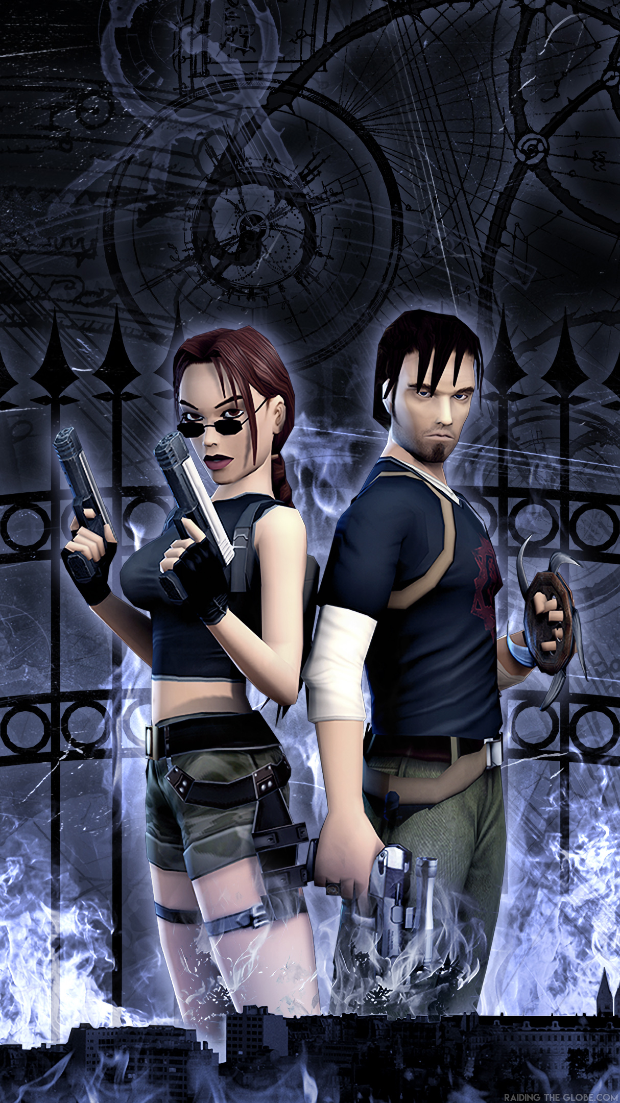 Classic Tomb Raider Mobile Wallpaper