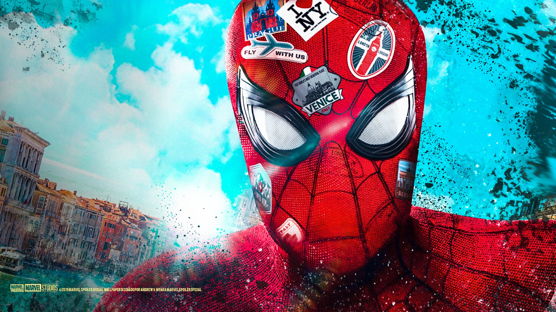 Spider Man Far From Home Poster Wallpaper Movie