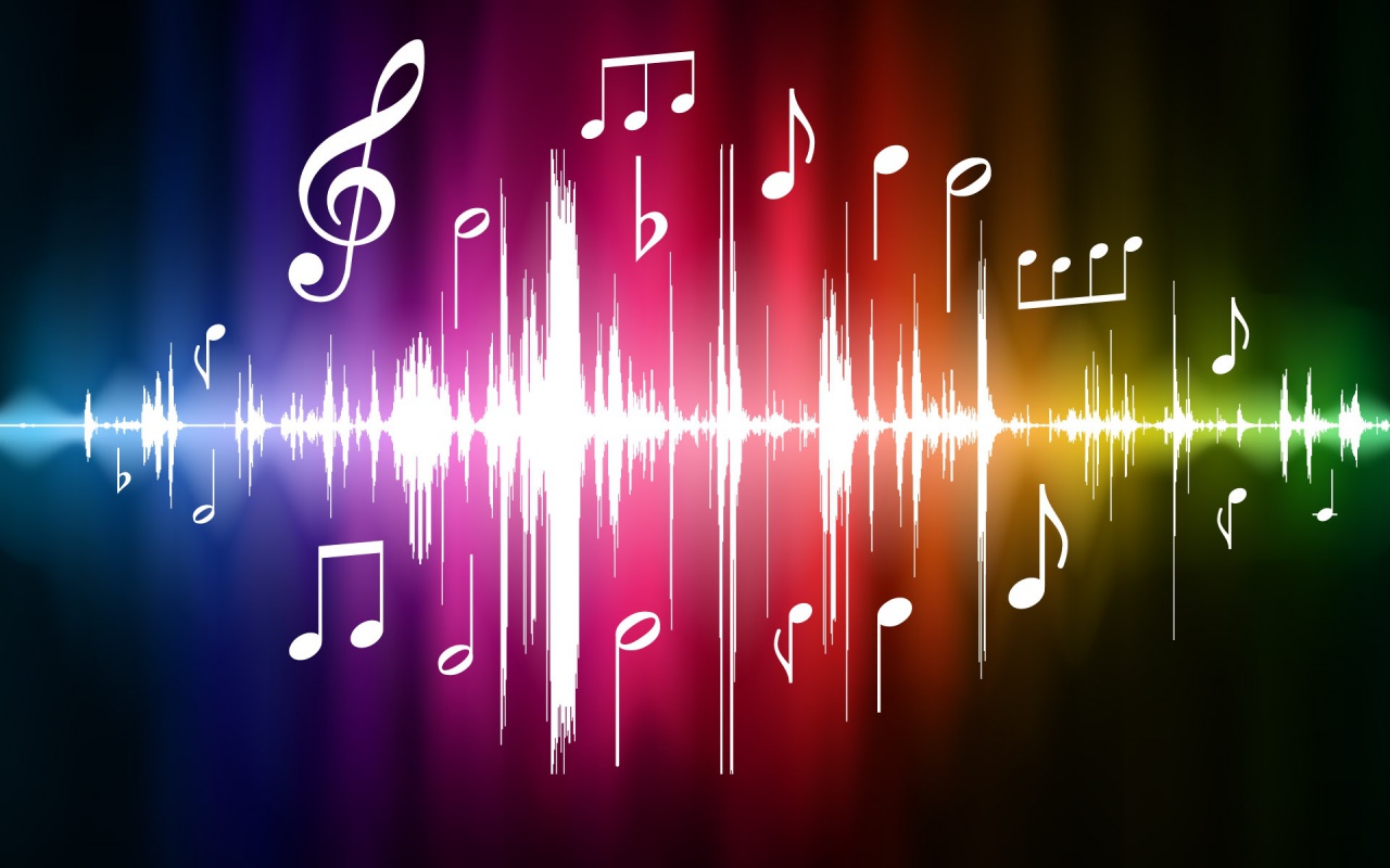 Colorful Music Notes Wallpaper HD In Imageci
