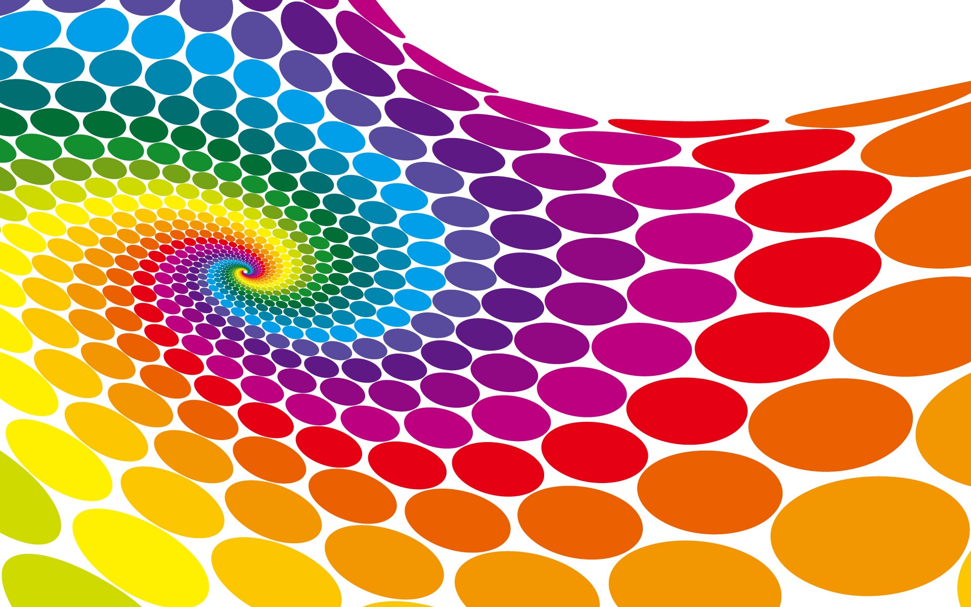 Vector Designs Wallpaper Colorful Circle
