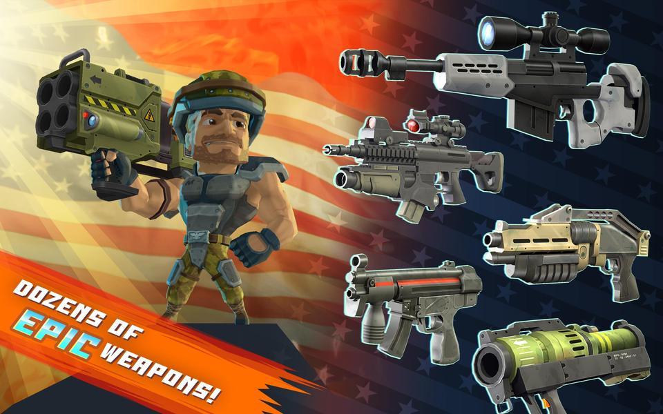 Major Mayhem Gun Shooting Action Apk