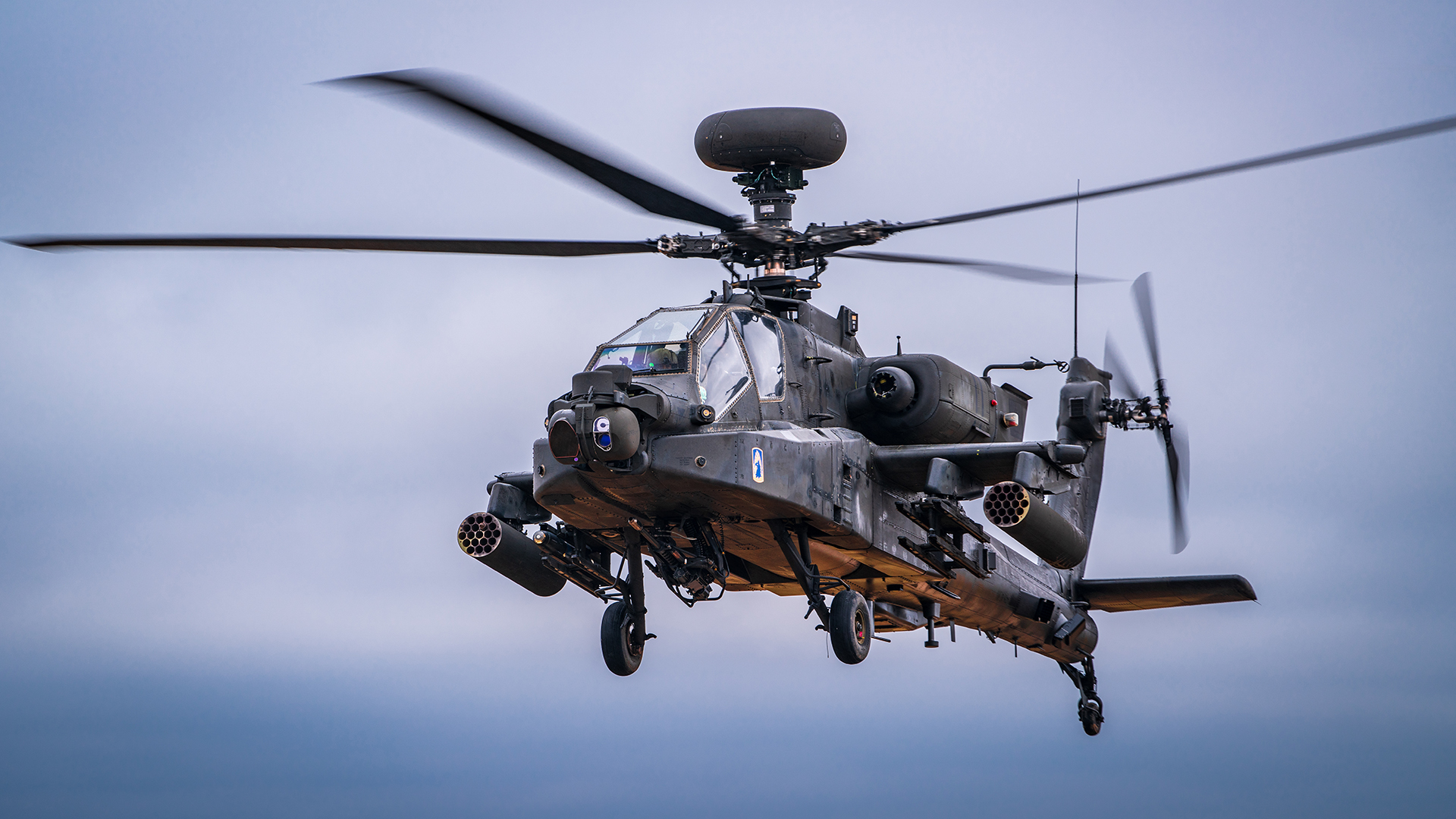Apache Attack Helicopter Ah 64d E Usaasc