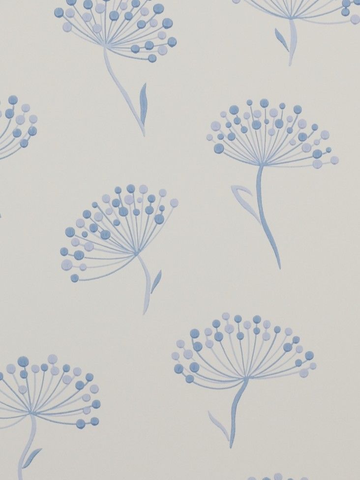 Jane Churchill Wallpaper Blue J116W 02 4100 per roll 732x976