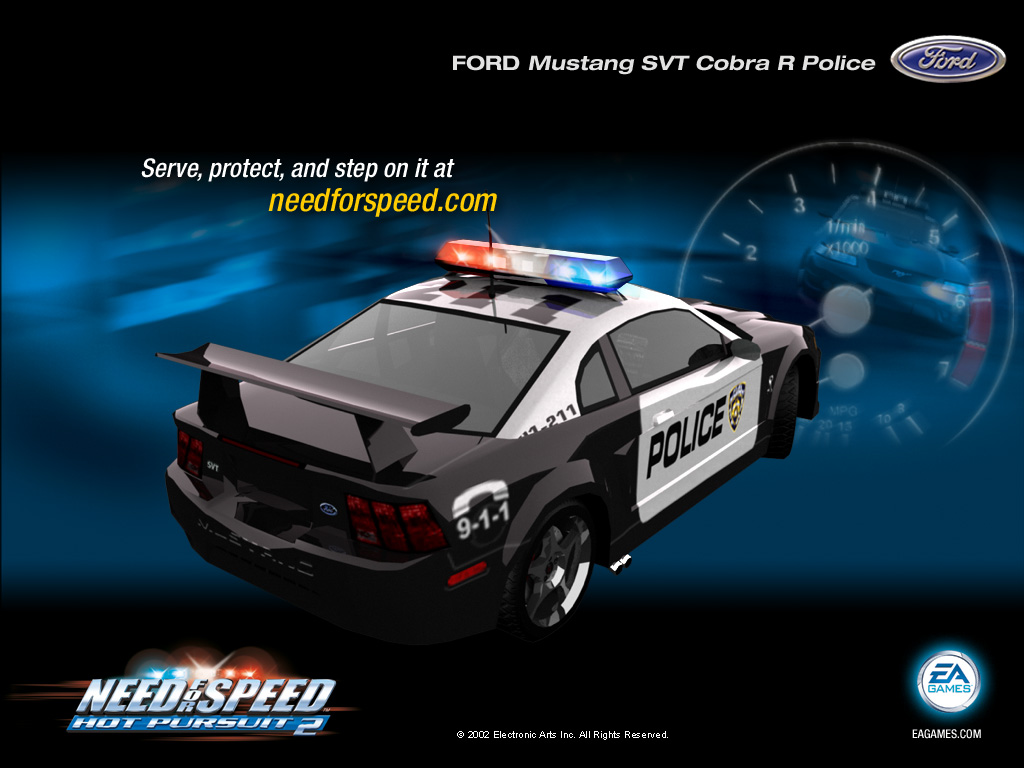 Mustang Cop Need For Speed Hot Pursuit