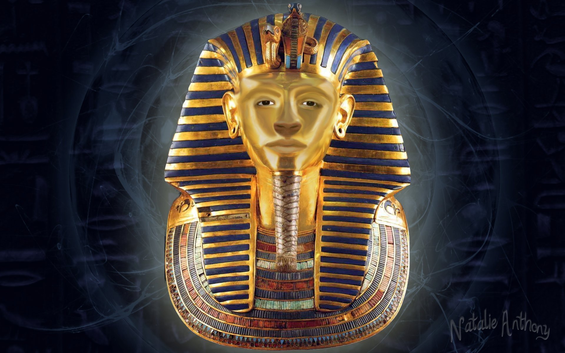 Tutankhamun Mask Wallpaper