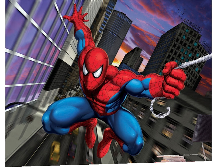 Marvel Spiderman Group Wallpaper Mural