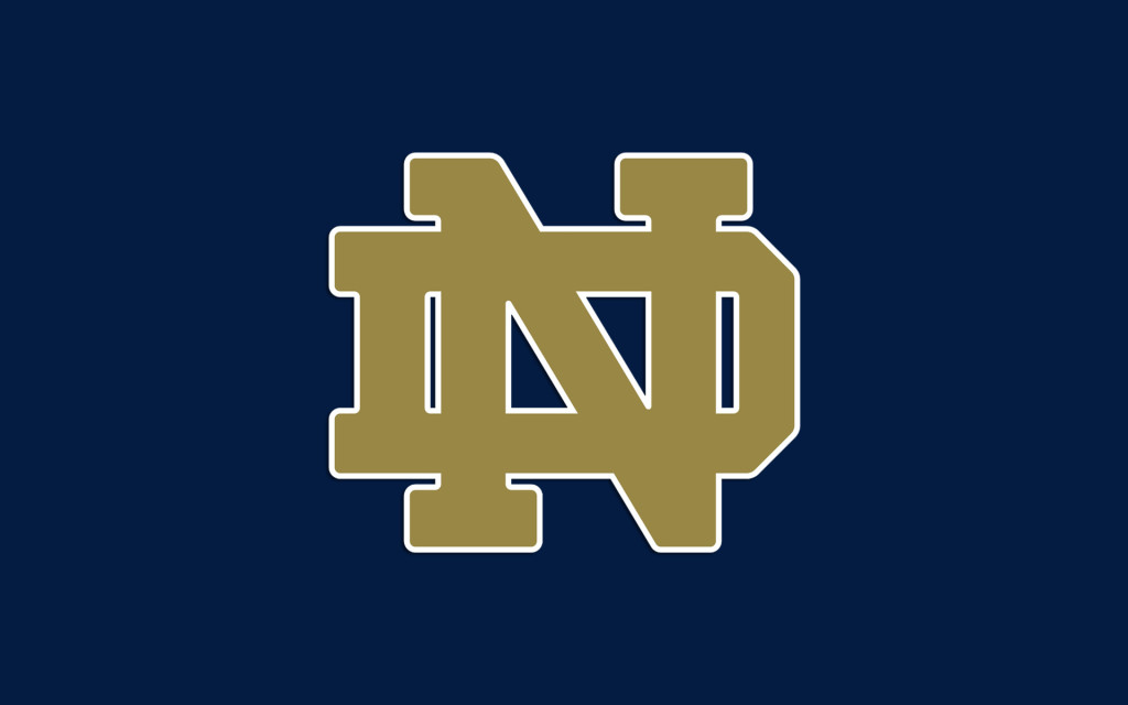 Notre Dame Logo Lott Impact Trophy