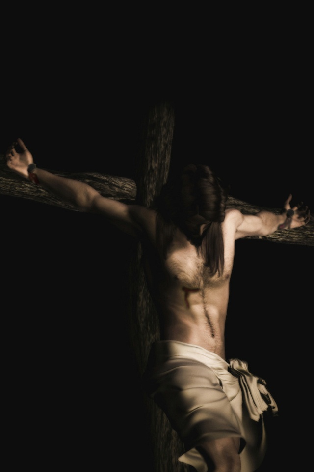 3d Jesus On The Cross iPhone Wallpaper And 4s