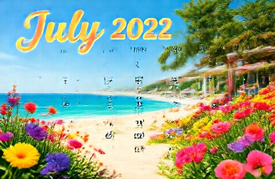 July Calendar Wallpaper