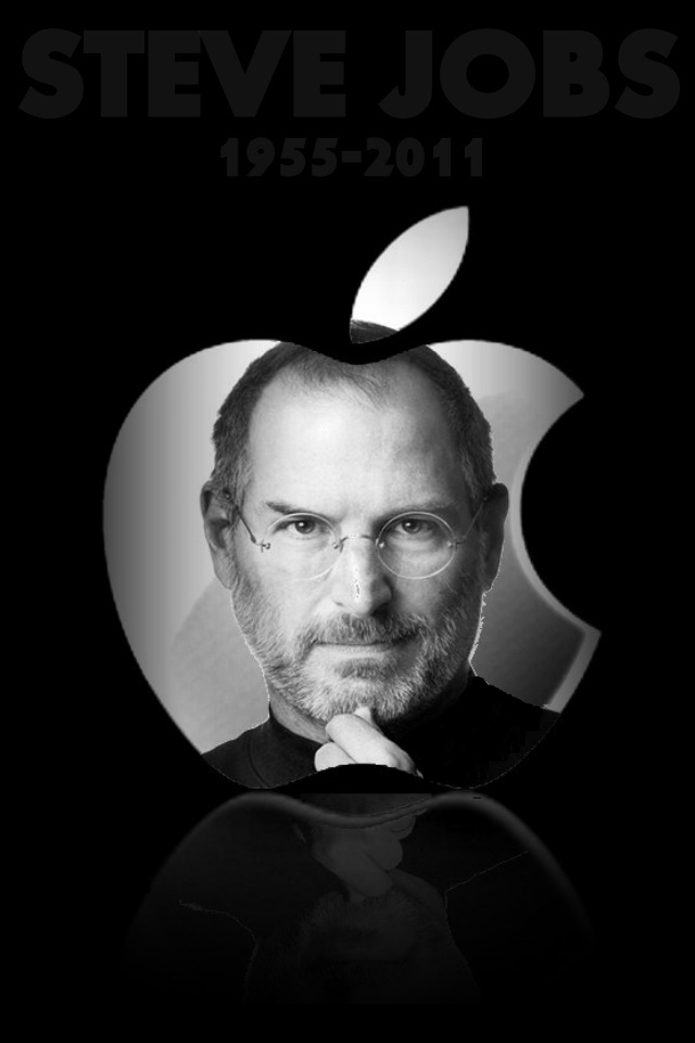 Background Steve Jobs Apple From Category Logos Wallpaper For iPhone