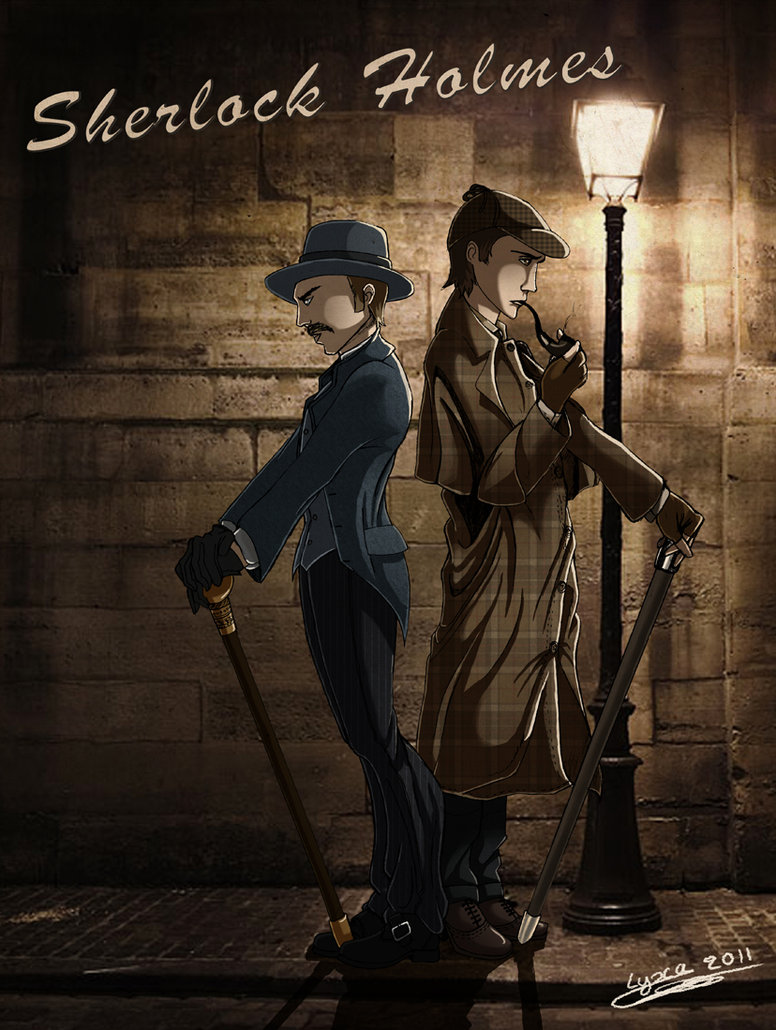 Sherlock Holmes And Dr Watson By Clairelyxa