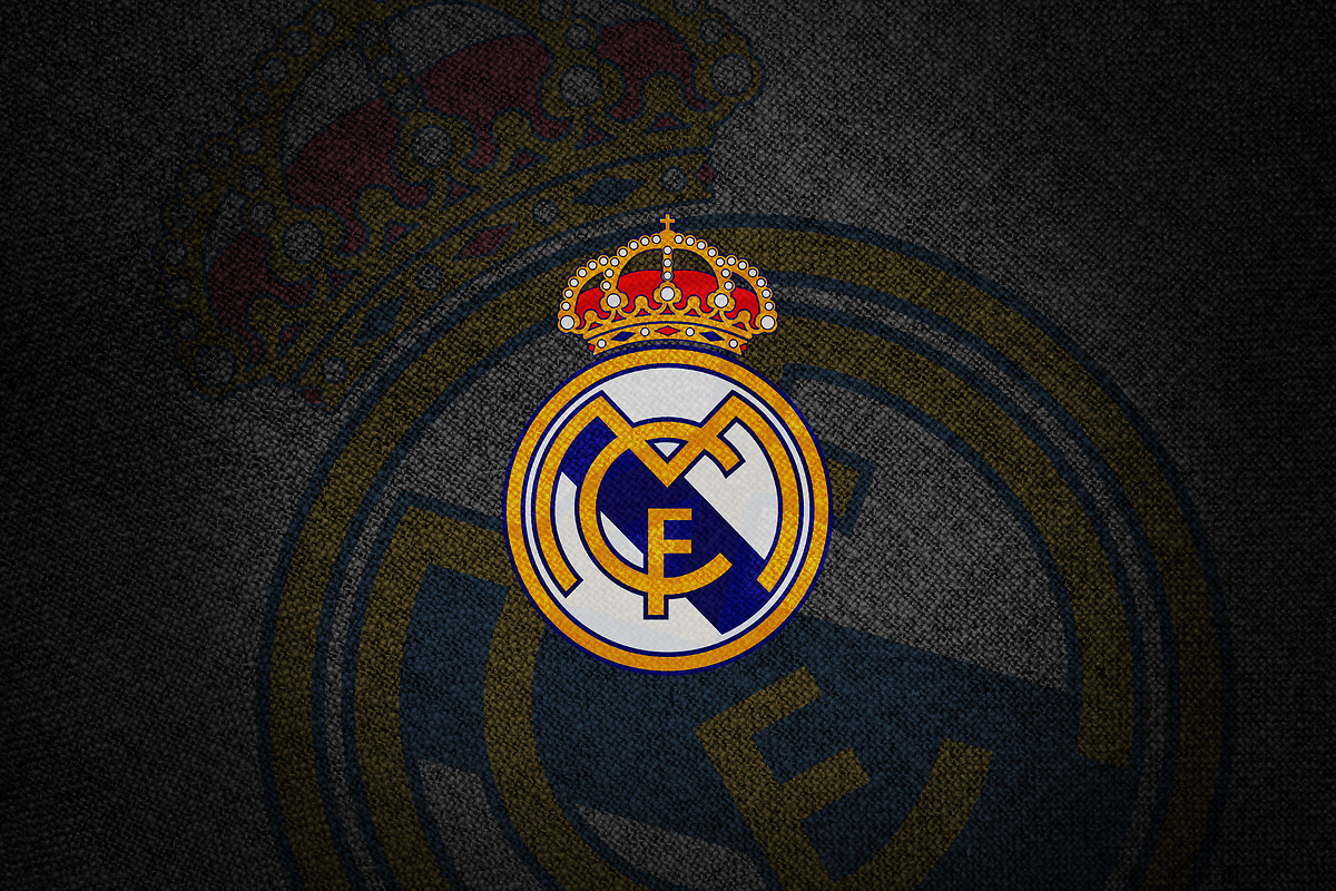 Pics Photos Real Madrid Logo Fire Art Background HD