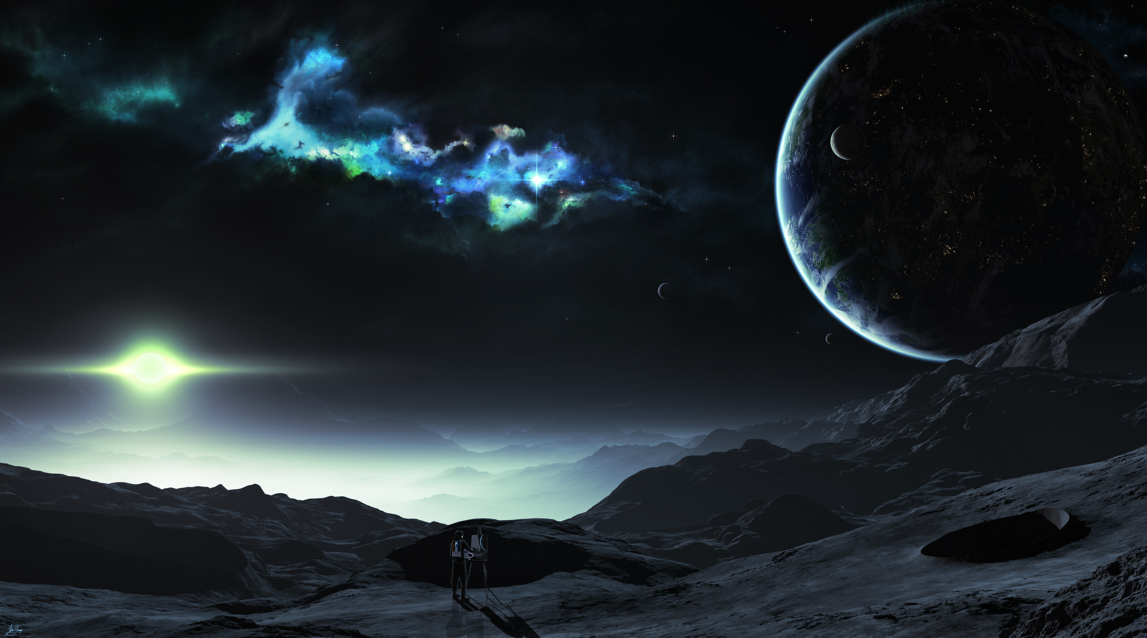 4K Sci Fi Wallpaper WallpaperSafari