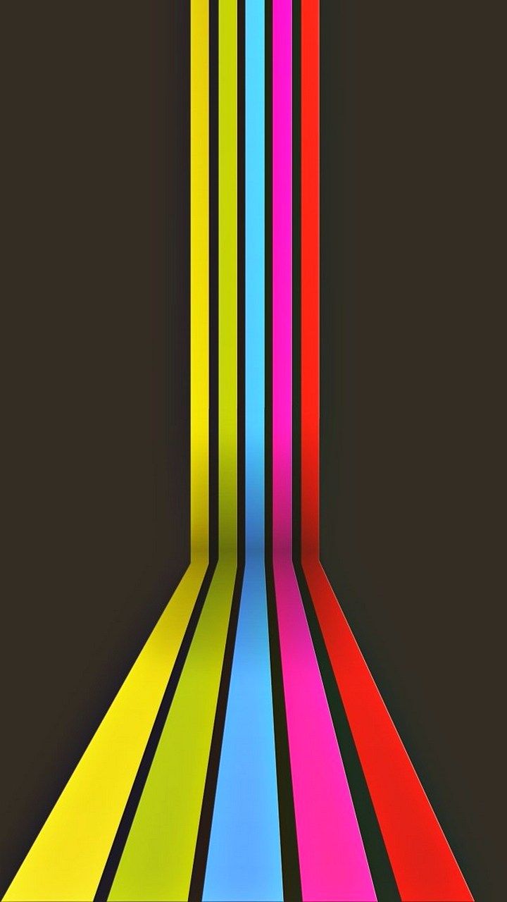 Color Line Abstract Wallpaper