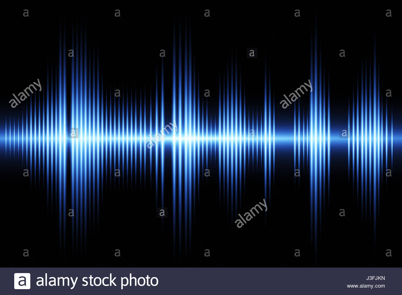 Equalizer Sound Wave Background Theme Stock Photo