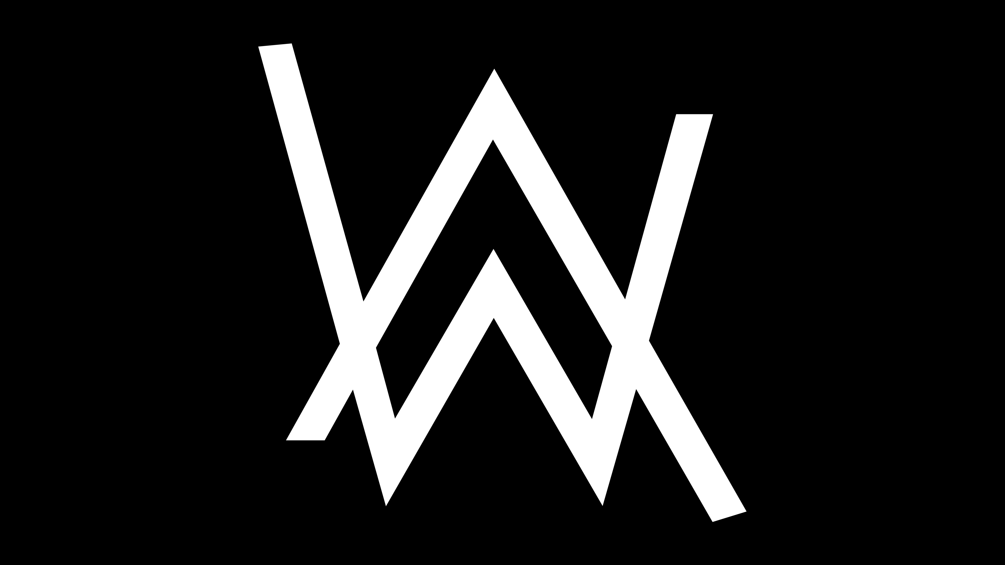 Alan Walker Logo 4K by IqbaLeAnggoro 3840x2160