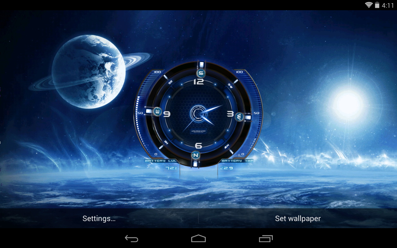 Best Clock Live Wallpaper Android