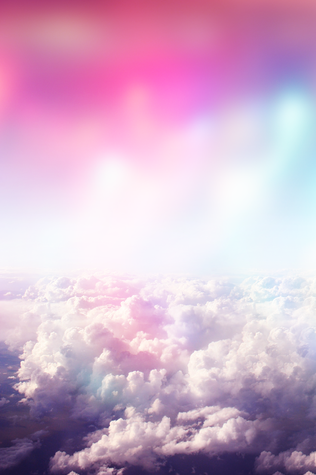 Heavenly Clouds iPhone Wallpaper