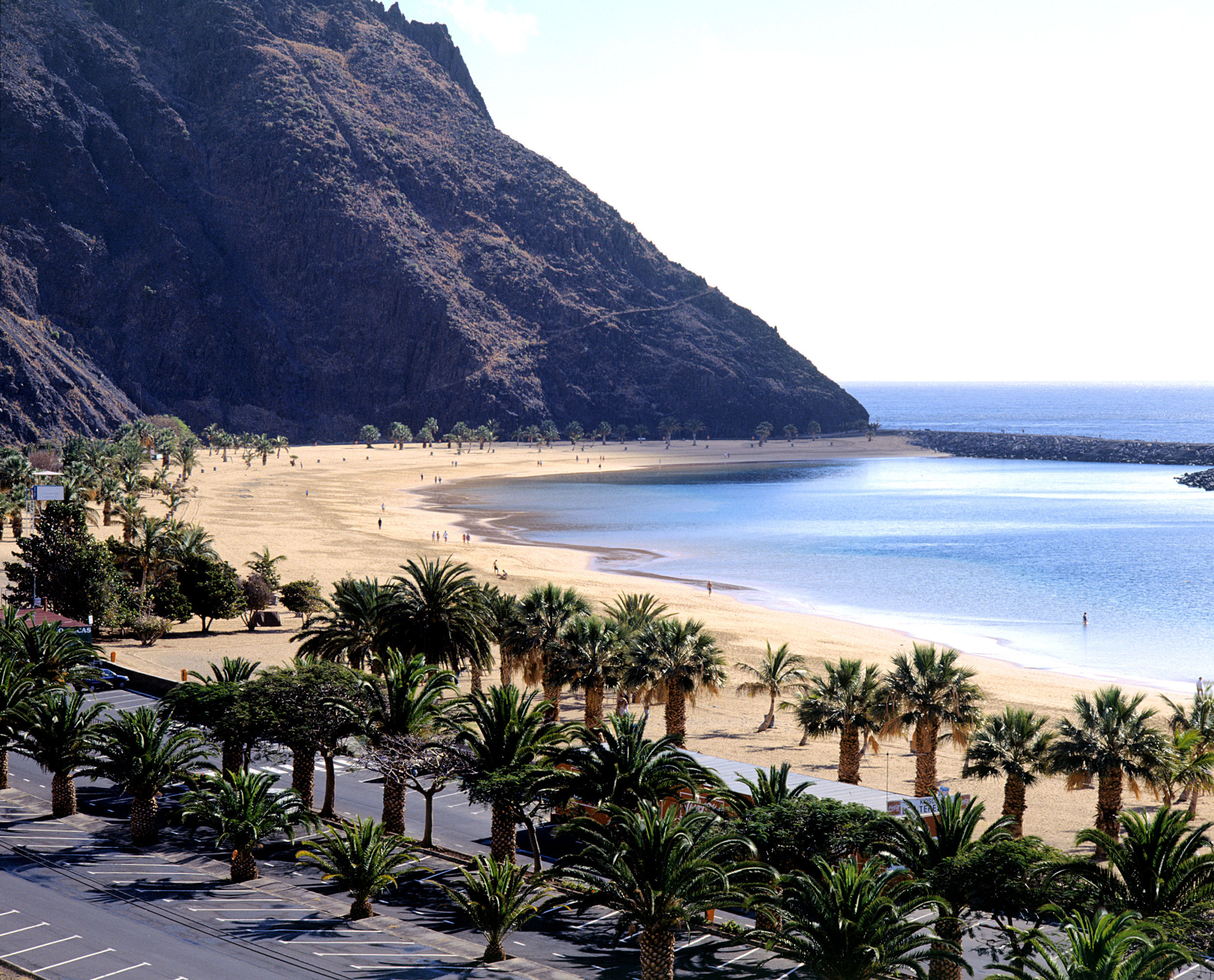 White Beach In Tenerife Wallpaper And Image