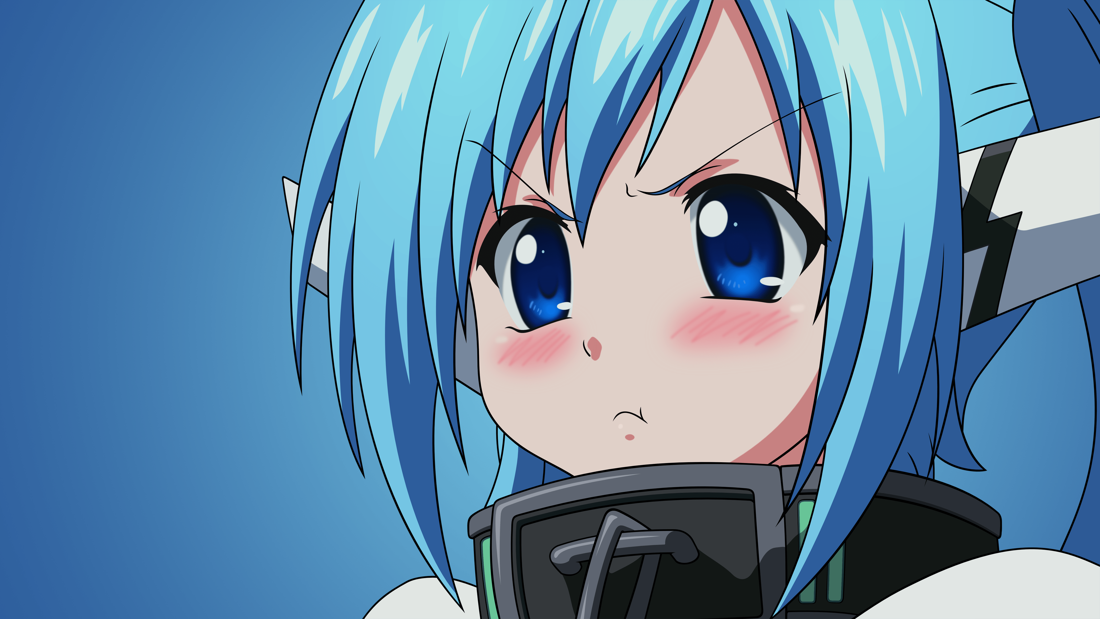 Heaven's Lost Property: Blue Hair - wide 6