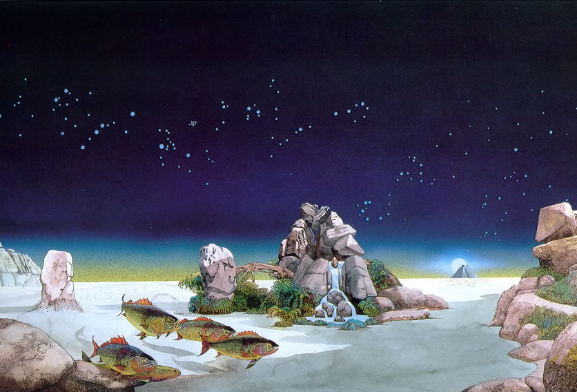 Roger Dean Tales From Topographic Oceans Wallpaper Background Theme
