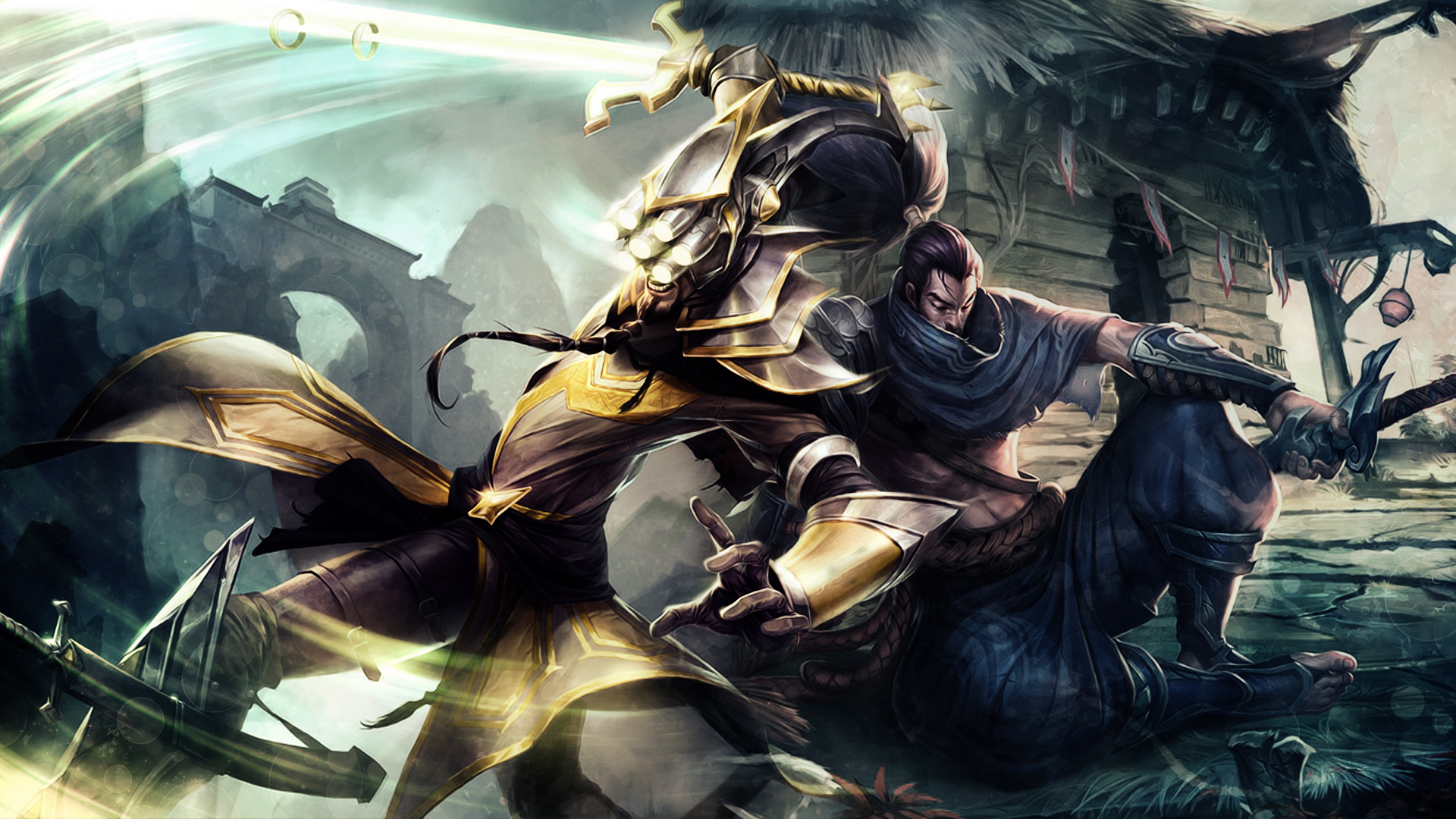 Yasuo And Master Yi League Of Legends Game Lol Champions HD