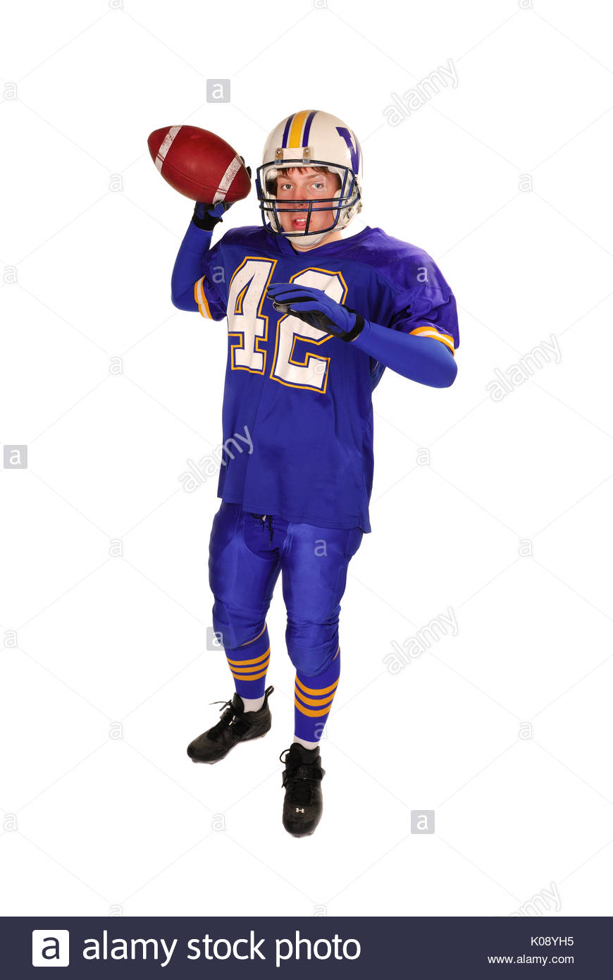 Free download American style football quarterback throwing the ballshot