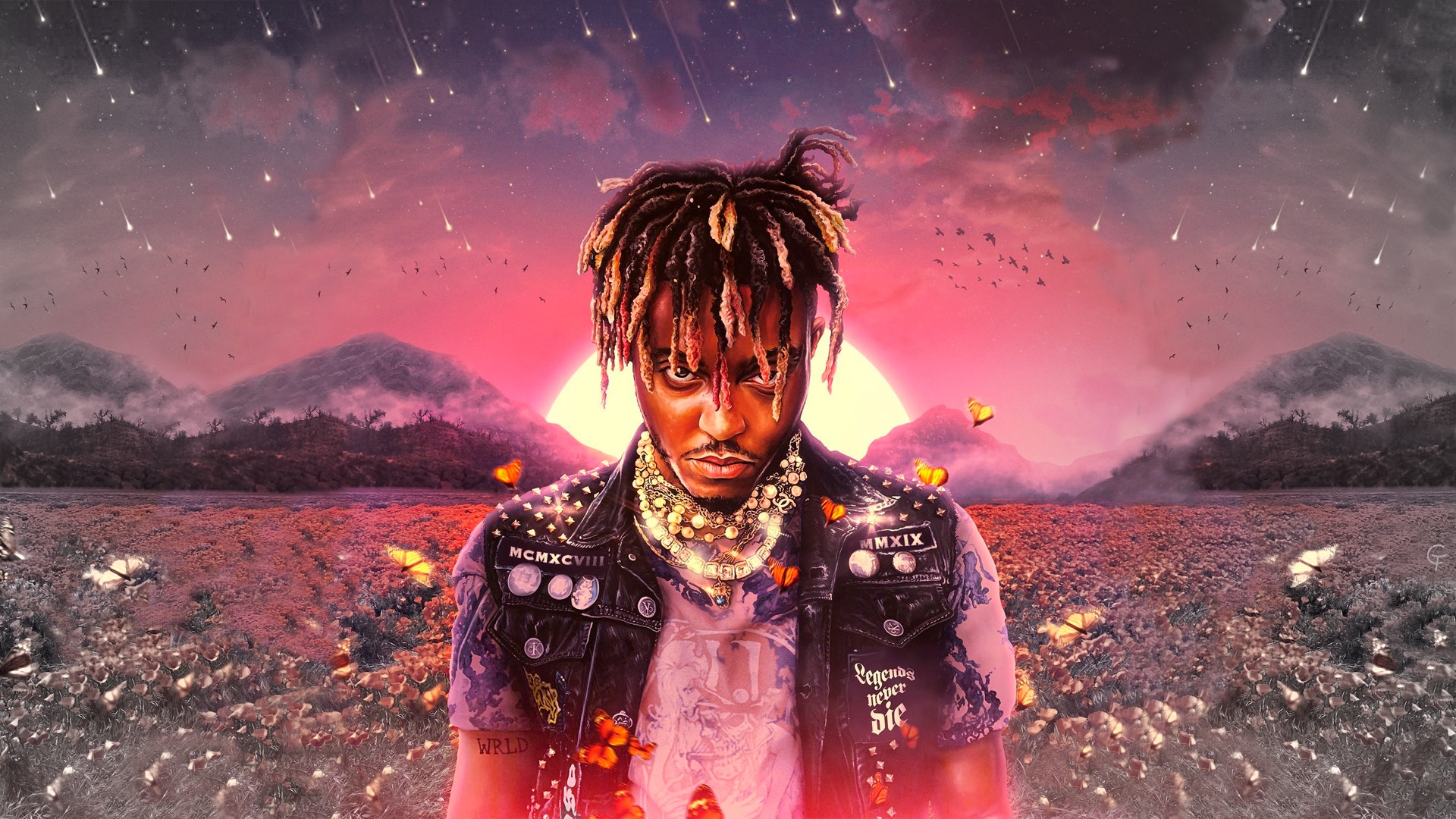 4k Juice Wrld Photo Wallpaper