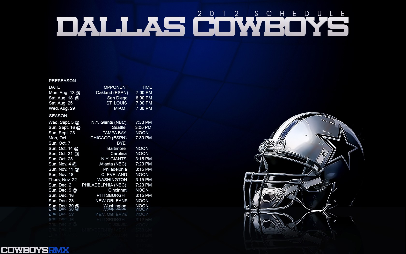  49 2016 Dallas Cowboys Schedule Wallpaper on WallpaperSafari