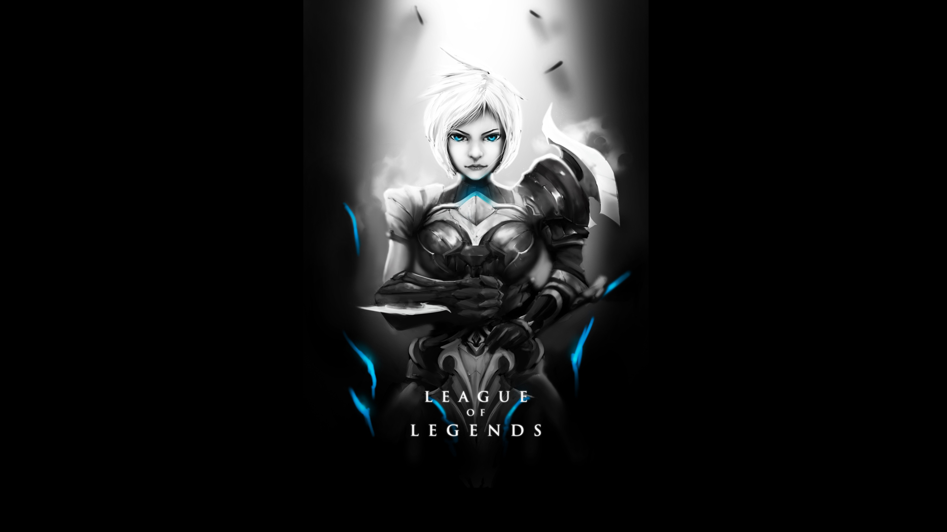League Of Legends Riven Moba Game HD Wallpaper Car Pictures