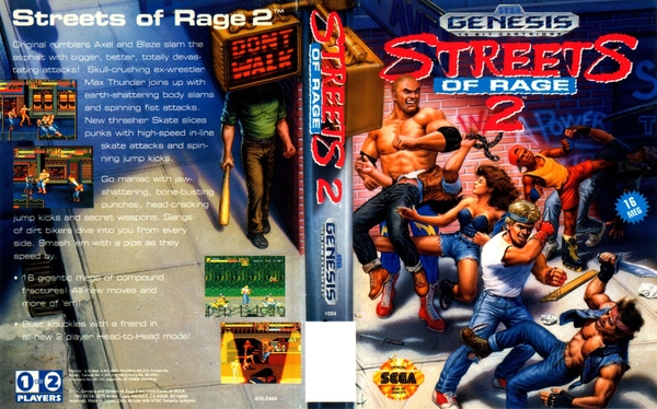 Streets Of Rage Box Art Sega Wallpaper Boxing