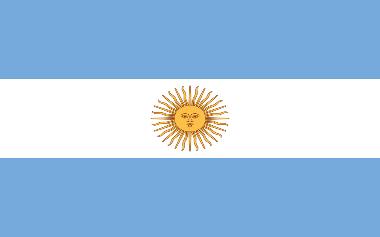 Argentina Flag Wallpaper HD