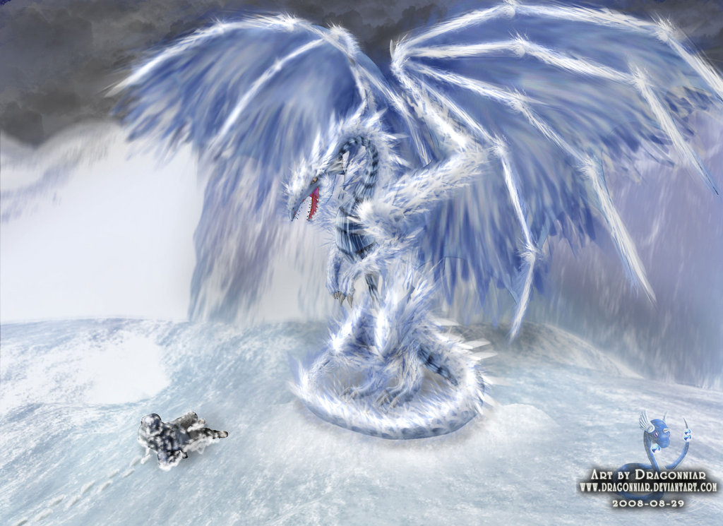 Ice Dragon By Dragonniar
