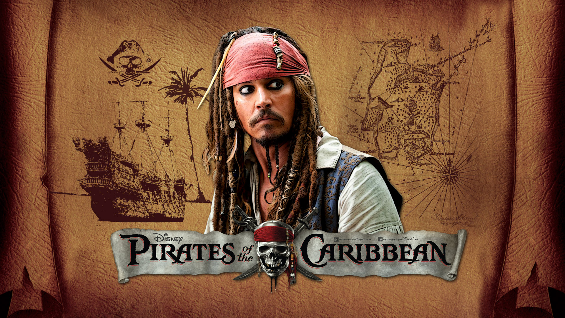 Pirates Of The Caribbean Wallpaper By Gregkmk