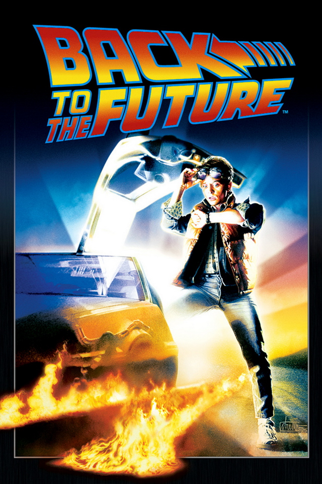 Back To The Future iPhone Wallpaper Poster Photo