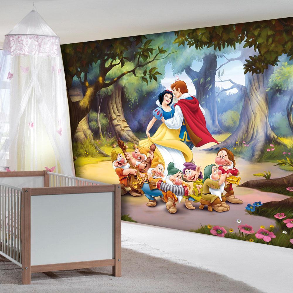 Disney Princess Snow White Seven Dwarfs Large Wall Mural Room Decor