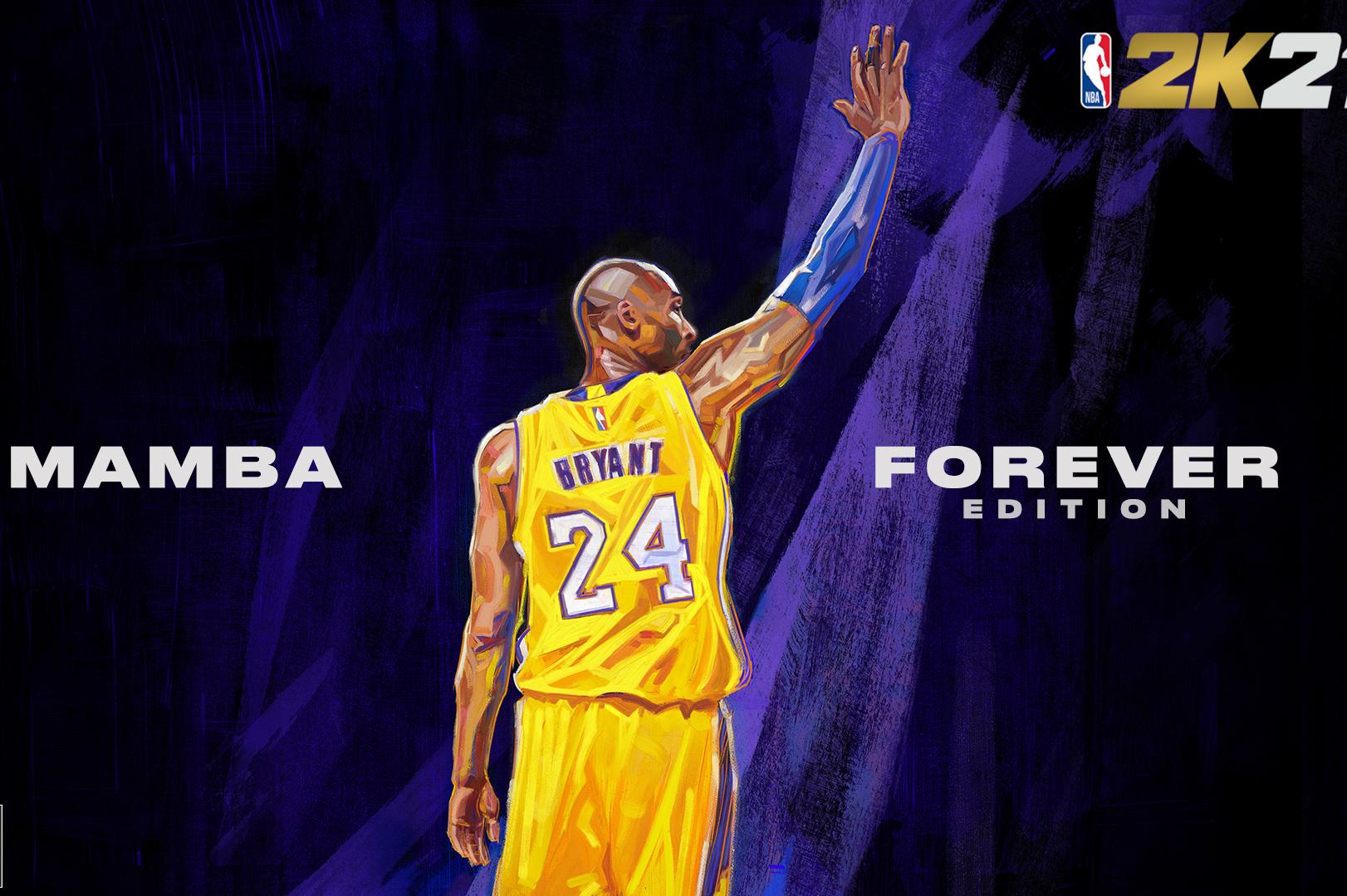 Kobe Bryant Honored On The Cover Of Nba 2k21 Mamba Forever