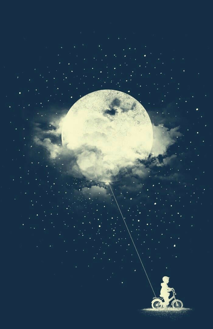 Sometimes We Fet To Dream But Never Should The Moon