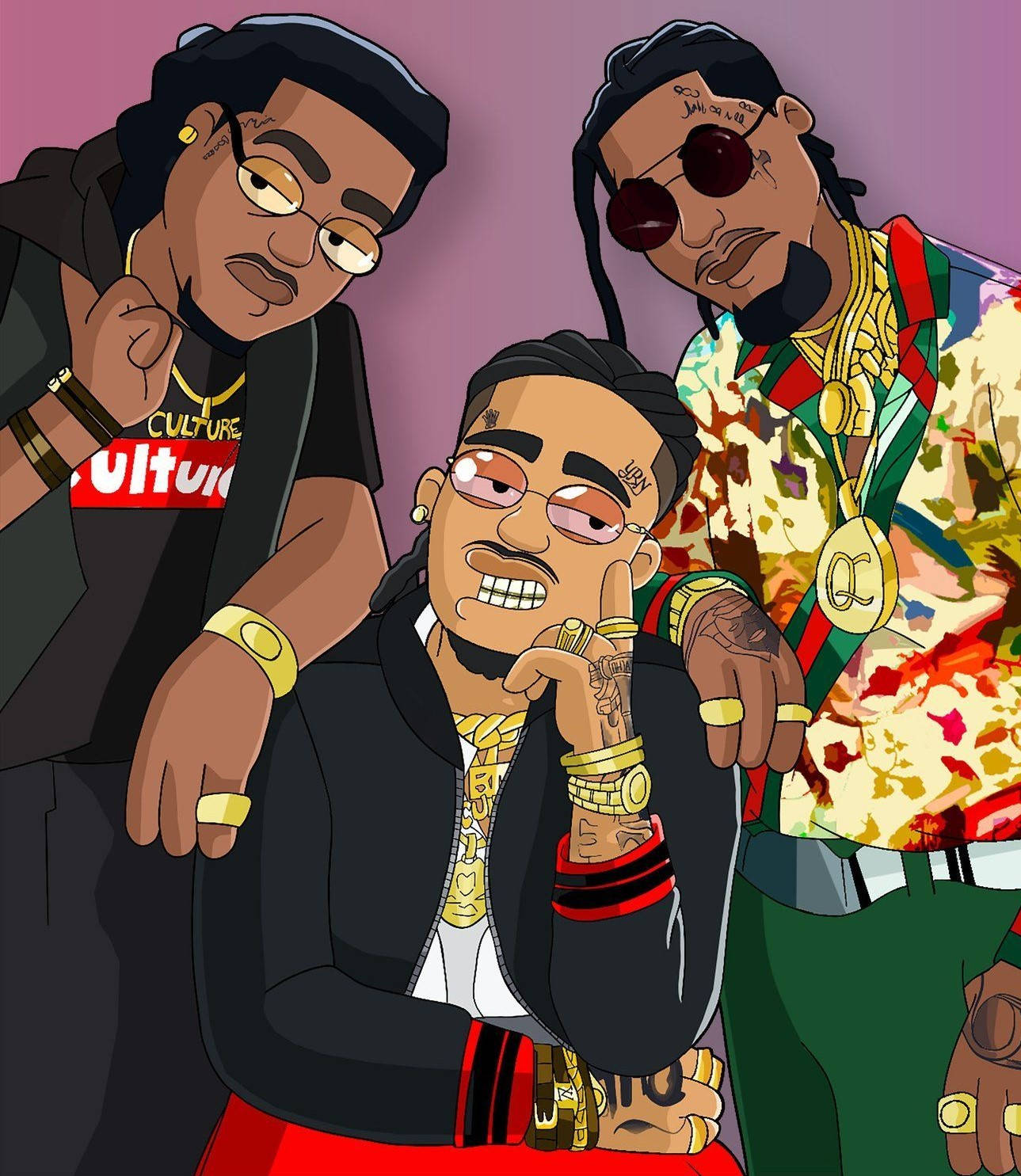 Bape Cartoon Wallpaper