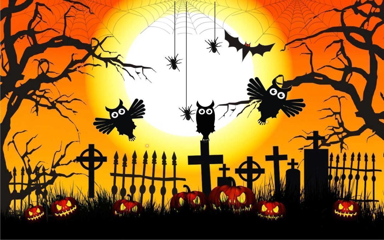 Halloween Owls Live Wallpaper For Android Apk