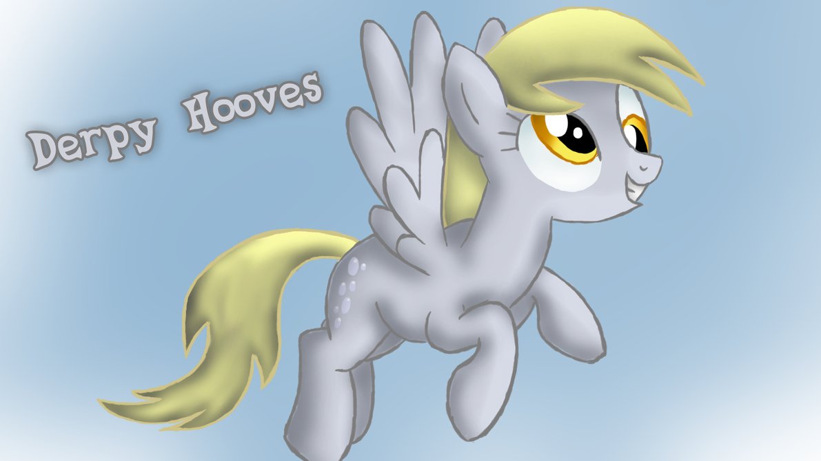 Derpy Hooves Handdrawn Wallpaper By Skybrush Viffex
