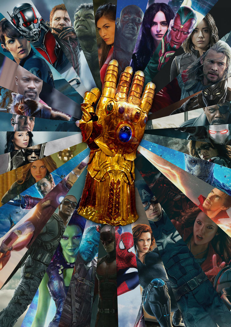 Avengers Infinity War Poster By Natan Ferri