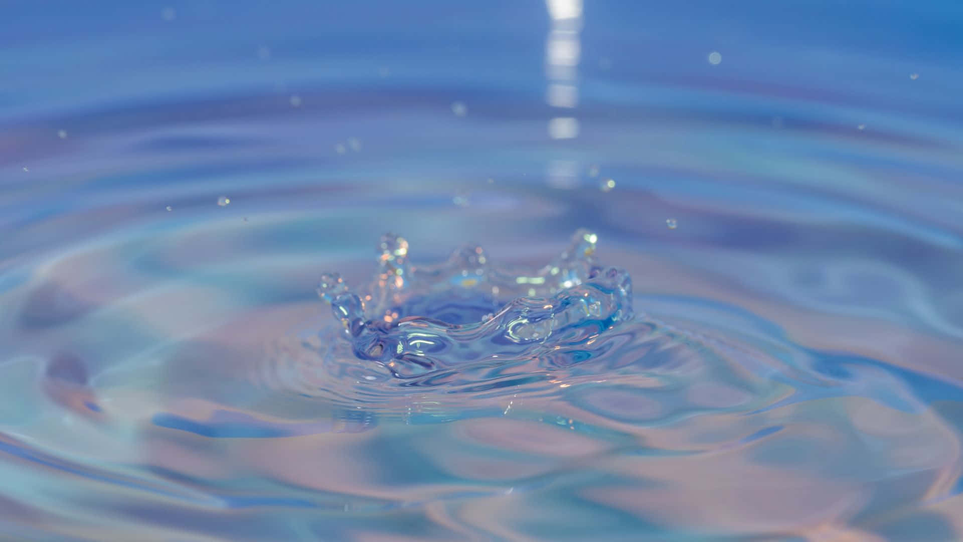 Water Splash Background Wallpaper