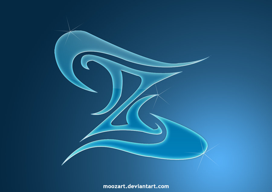 Gemini Glass Symbol By Moozart