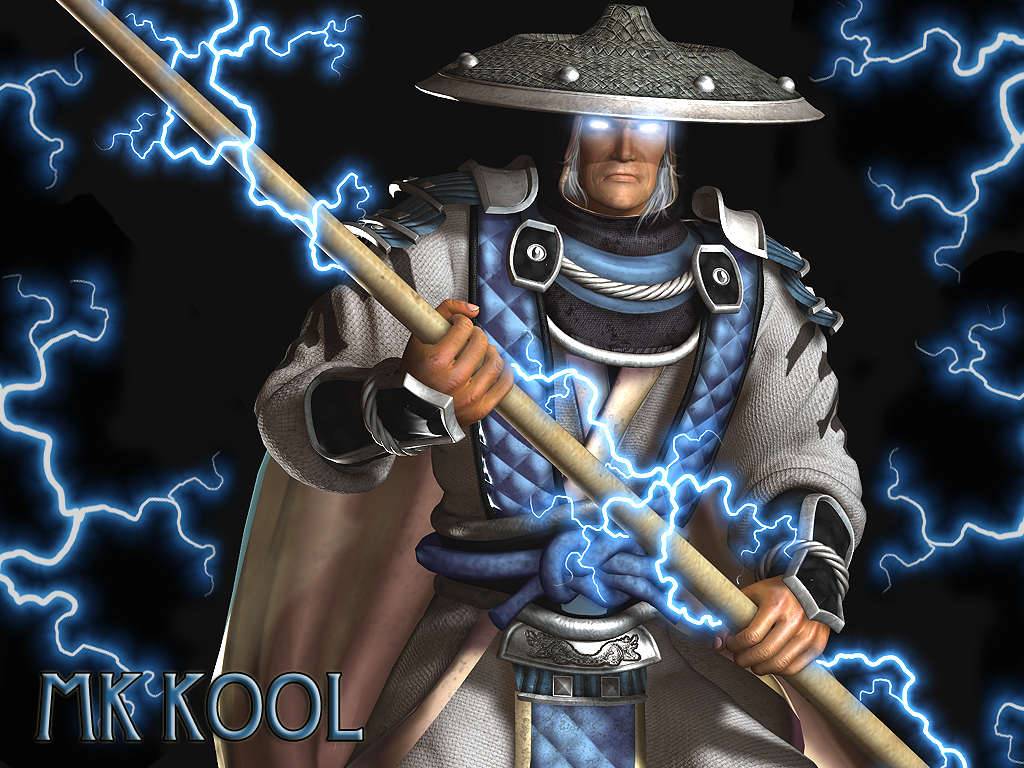 Raiden Thunder Rod Mortal Kombat Wallpaper